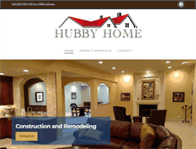 Tablet Screenshot of hubbyhome.com